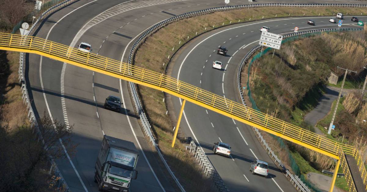 Tramo de la Autopista del Atlántico.rn