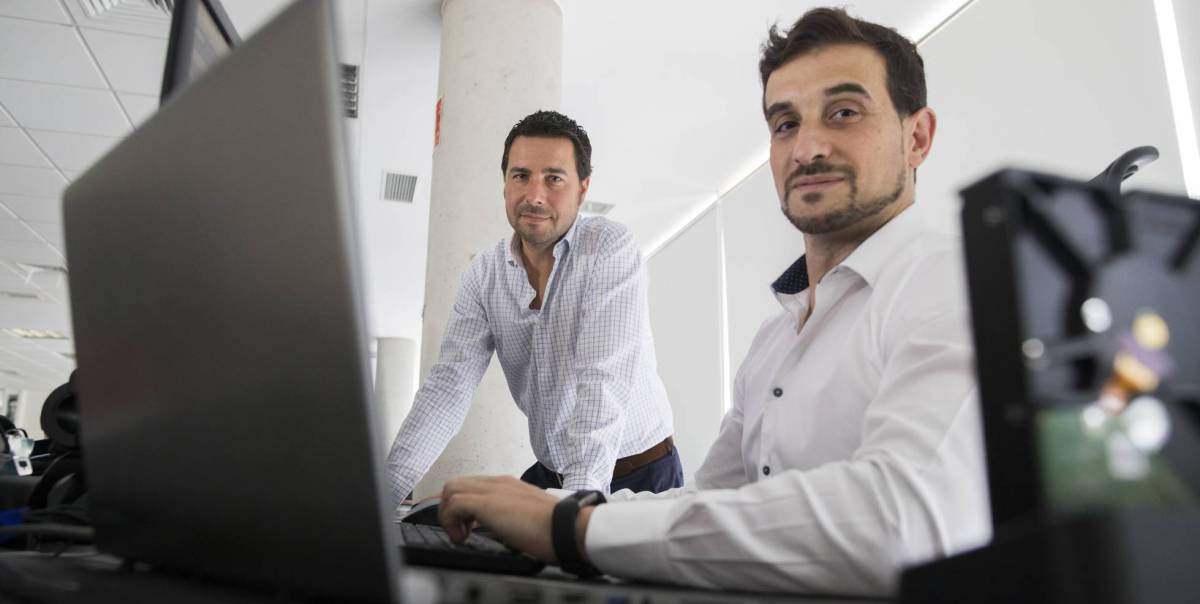 Diego Cabezudo (izquierda) y José Antonio Arribas, CEO y COO y cofundadores de Gigas.