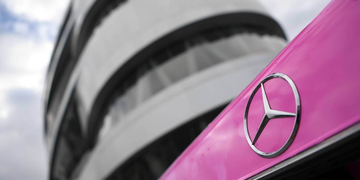 Logo de Mercedes-Benz.