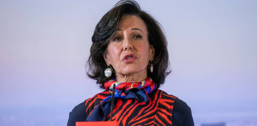 La presidenta del Banco Santander, Ana Botín. EFERodrigo JiménezArchivo