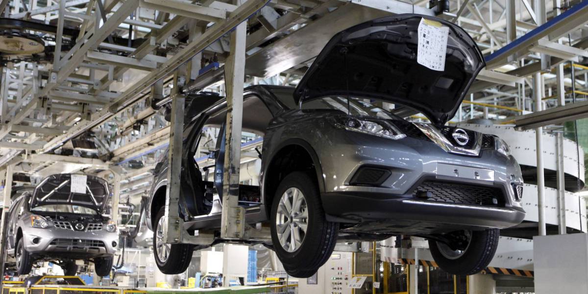 Planta de Nissan en Kyushu (Japón).