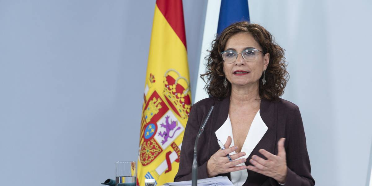 La ministra de Hacienda y portavoz del Gobierno, María Jesús Montero.