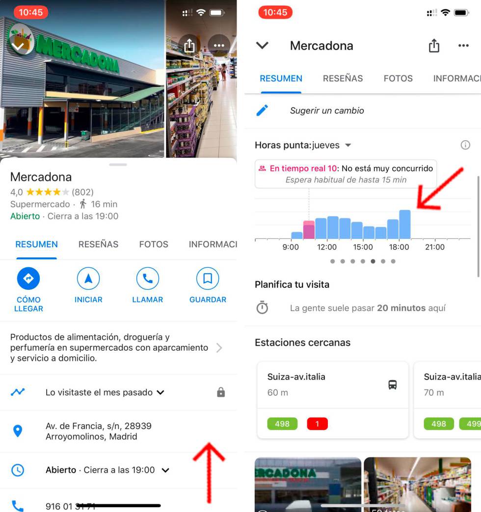Cómo encontrar el mejor horario para ir a comprar.