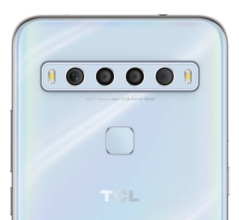 Cámara cuádruple de los TCL 10L.
