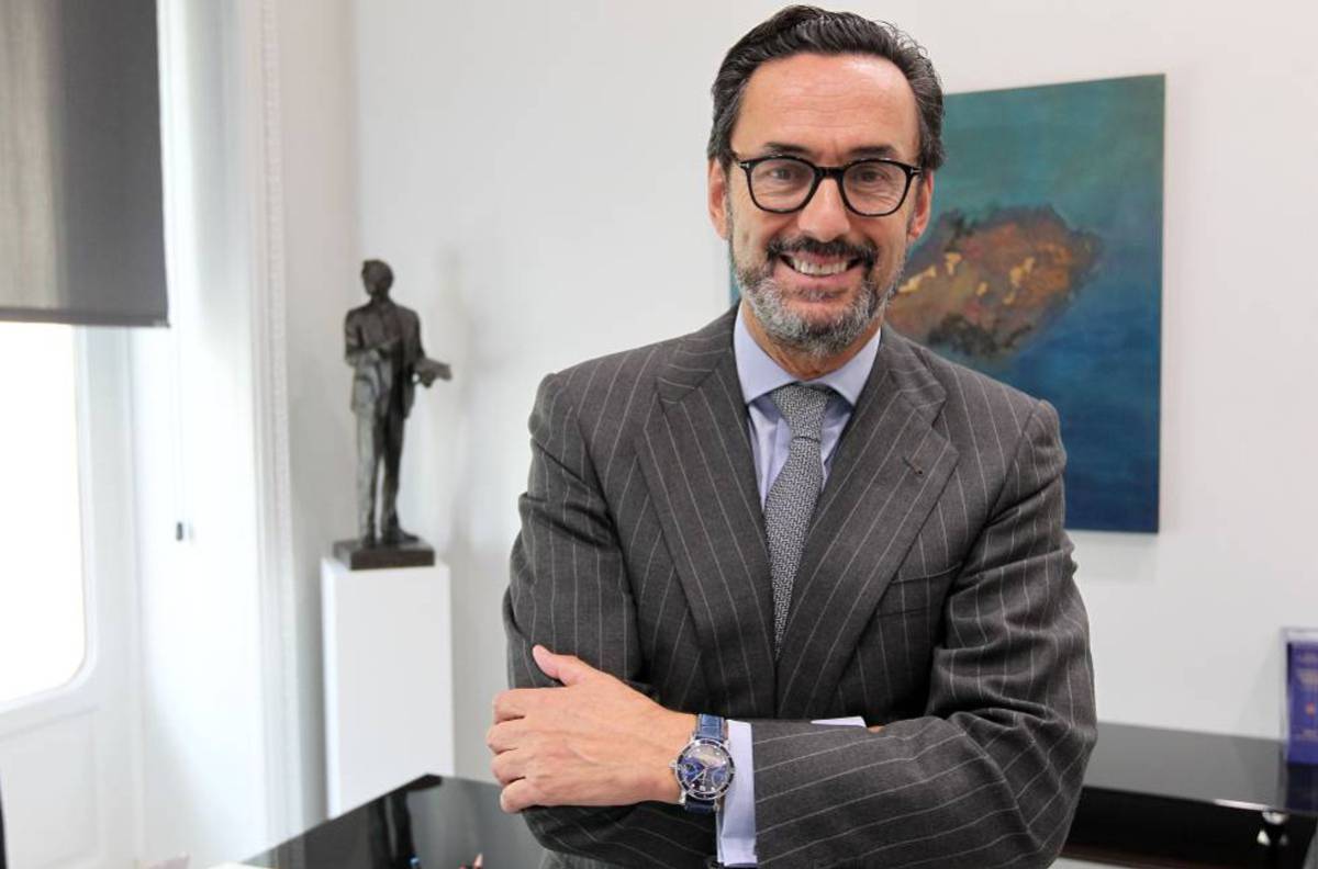 Enrique Sanz Fernández-Lomana, presidente de la Mutualidad de la Abogacía, en una imagen de archivo.