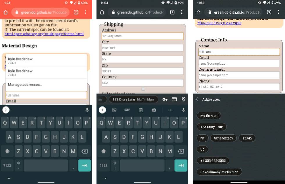 Nueva barra de autocompletar de Chrome.