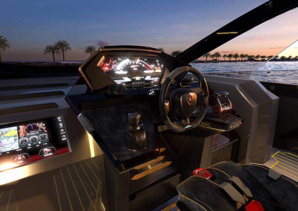 Así es el primer yate (de 3 millones de euros) diseñado por Lamborghini