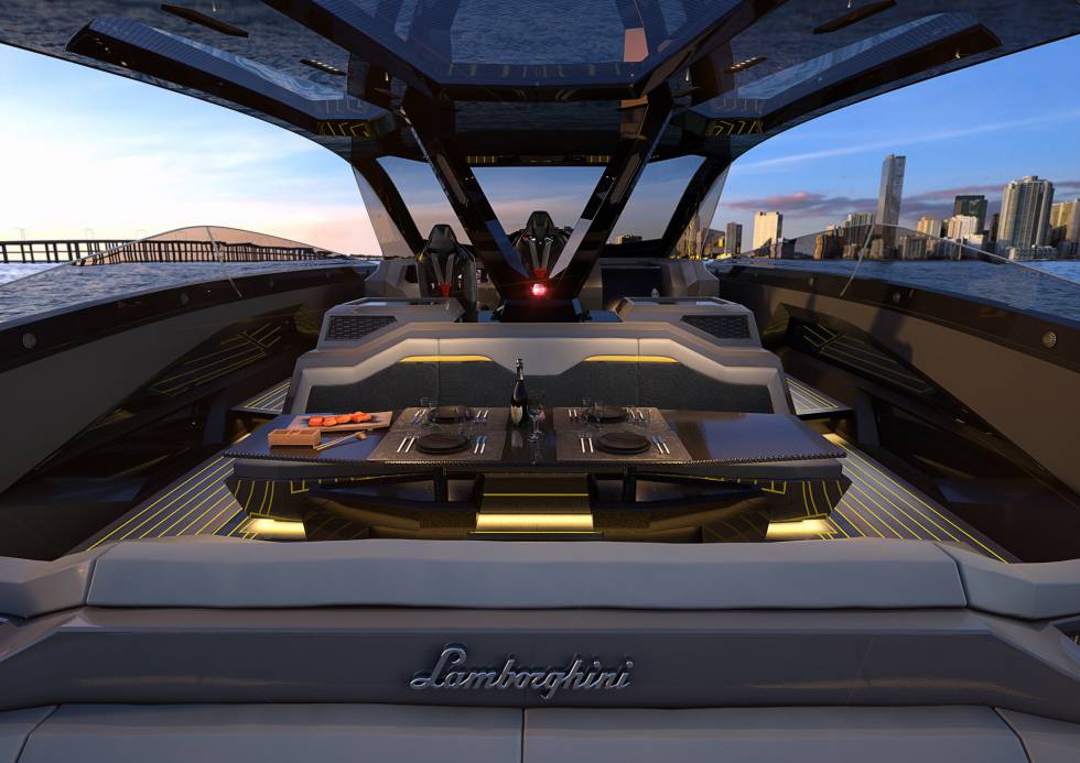 Así es el primer yate (de 3 millones de euros) diseñado por Lamborghini