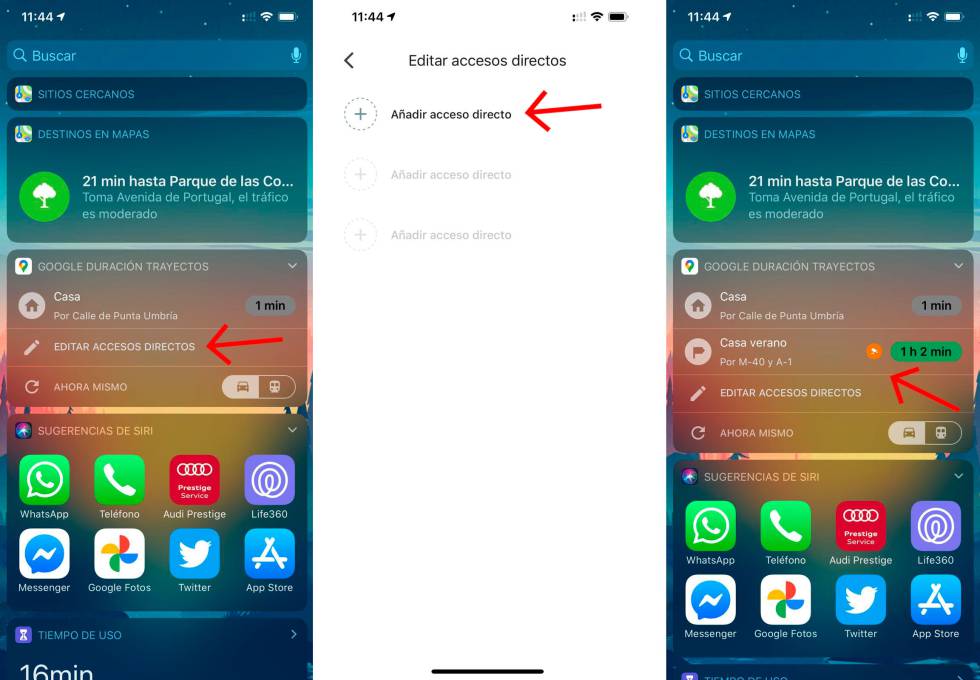 Guardar un destino especial en Google Maps para iPhone.