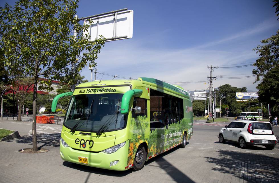 Autobús eléctrico Medellín