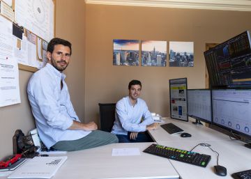 Albert Marcet (izquierda) e Ignacio Corbat (derecha), cofundadores del 'hedge fund' Hanway Capital.