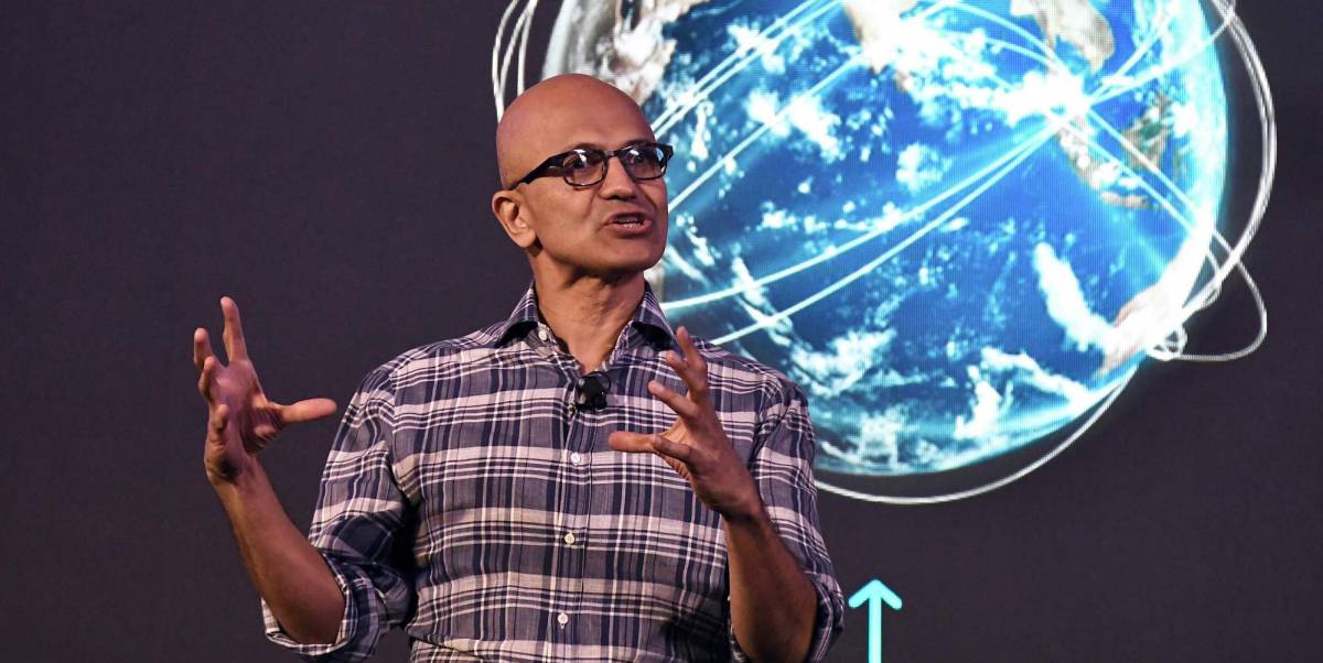 El consejero delegado de Microsoft, Satya Nadella.