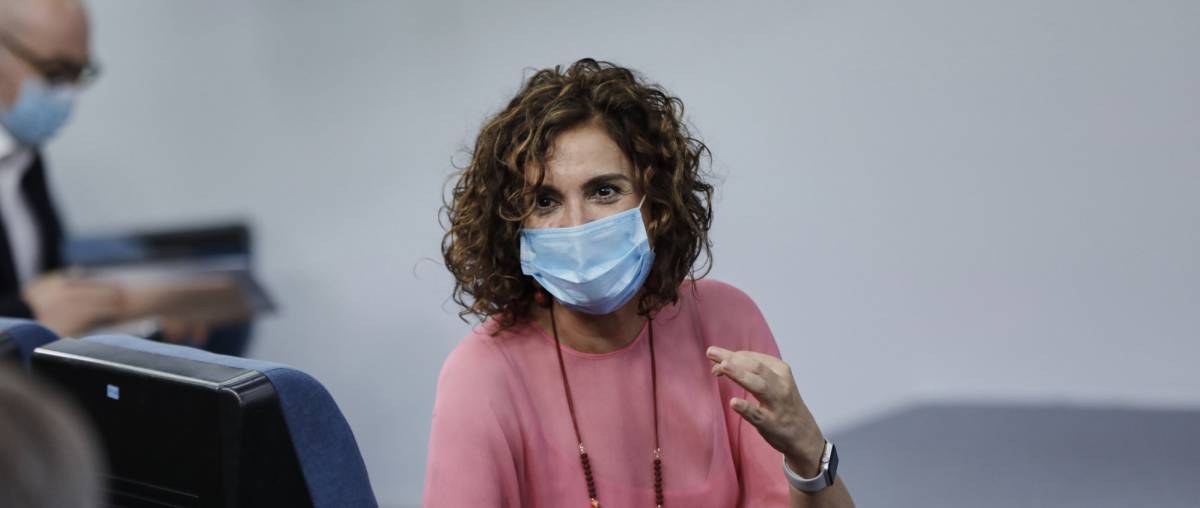 La ministra portavoz y de Hacienda, María Jesús Montero.