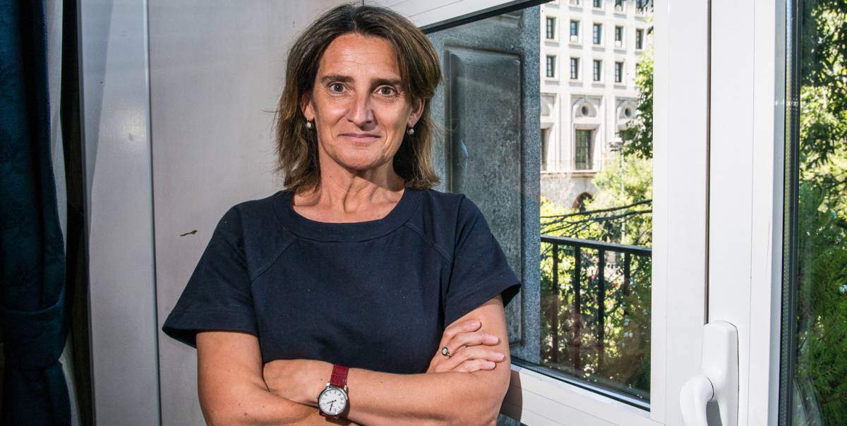 La vicepresidenta cuarta del Gobierno y ministra para la Transición Ecológica, Teresa Ribera.