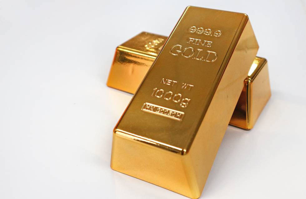 Lingotes de oro
