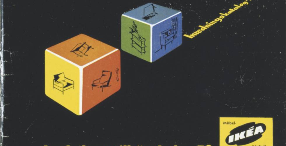 Portada del catálogo de Ikea del año 1958.