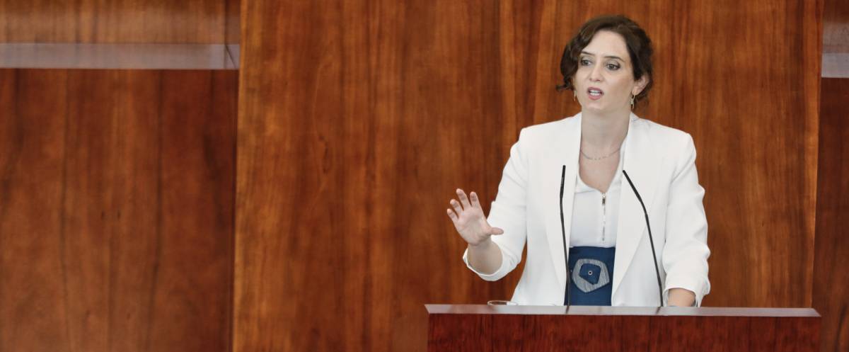 La presidenta de la Comunidad de Madrid, Isabel Díaz Ayuso.