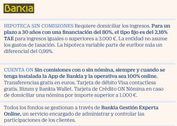 Qué ofrecerán Bankia y CaixaBank a sus 20 millones de clientes Qué ofrecerán Bankia y CaixaBank a sus 20 millones de clientes