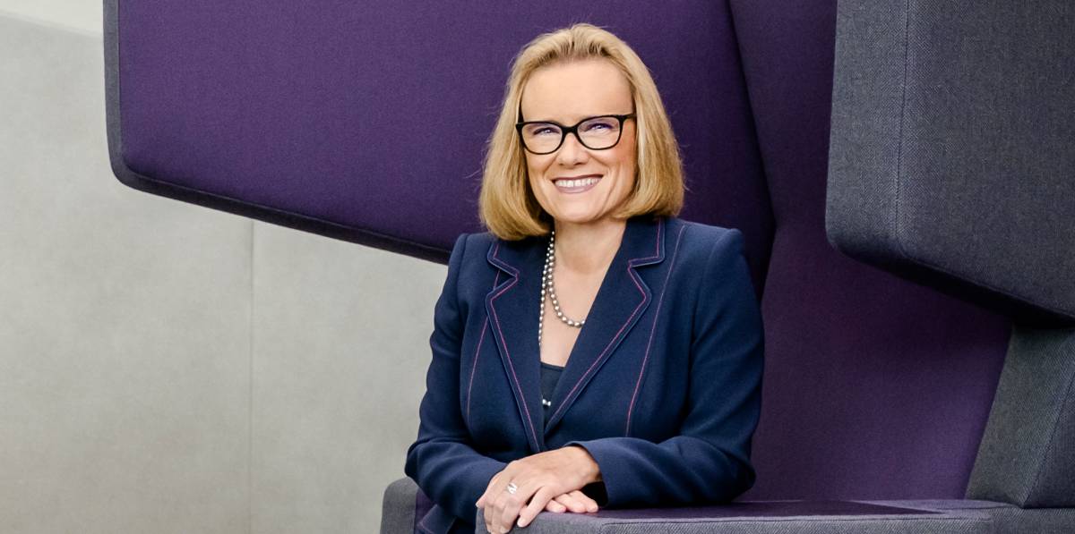 Belén Garijo, nueva CEO de Merck, en una imagen difundida este lunes por la empresa alemana.