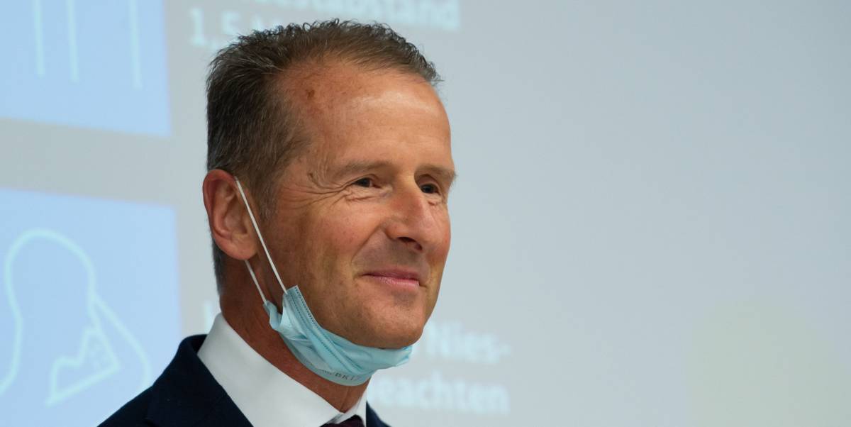 El presidente del grupo Volkswagen, Herbert Diess.