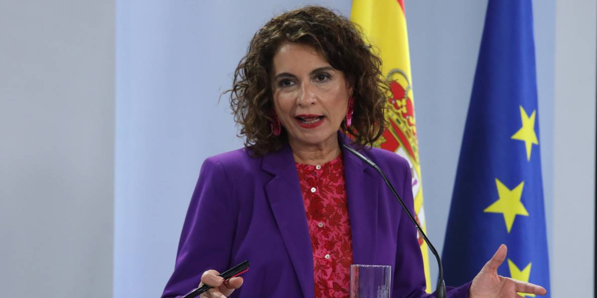 La ministra de Hacienda y portavoz del Gobierno, María Jesús Montero.