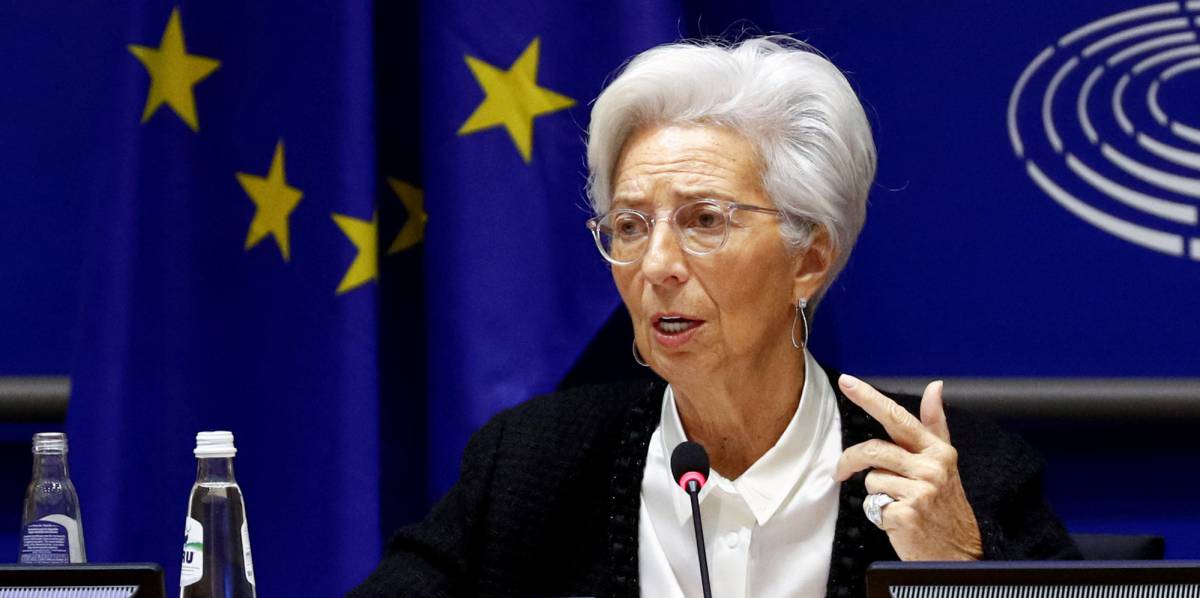La presidenta del BCE Christine Lagarde