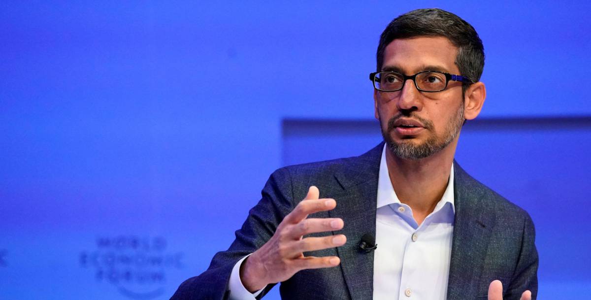 Sundar Pichai, consejero delegado de Alphabet.