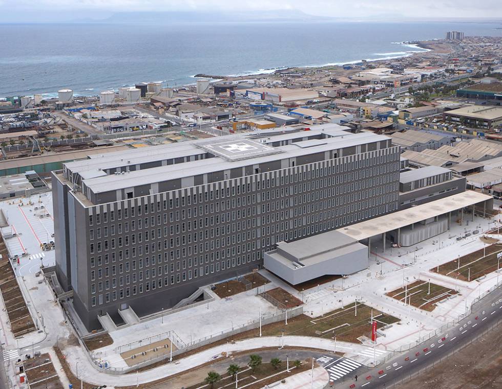 Uno de los hospitales construidos por Sacyr en América Latina.