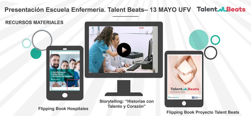 Presentación del proyecto Talent Beats, de Quirónsalud