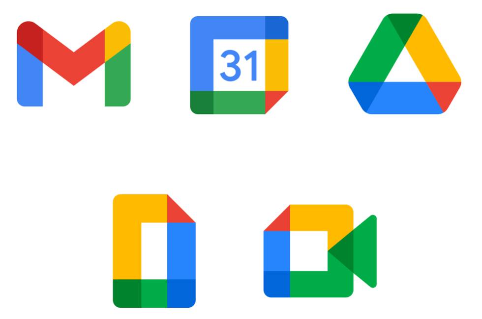 Nuevos logos de Google Workshop.