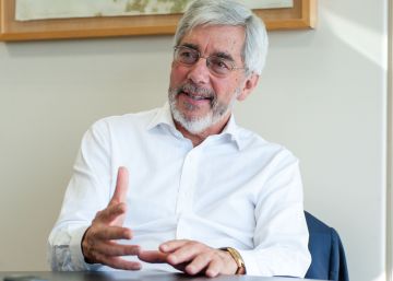 David Knox, uno de los responsables de la elaboración del Índice Global Melbourne Mercer de sistemas de pensiones, en un momento de la entrevista.
