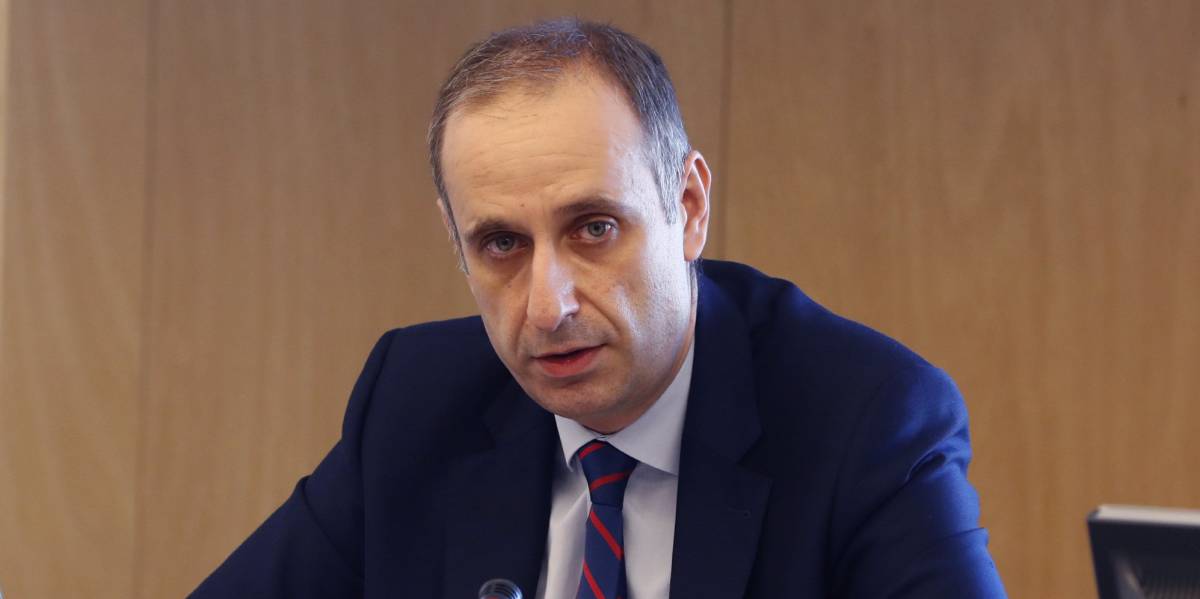 El presidente del FROB, Jaime Ponce, comparece ante la Comisión de Asuntos Económicos y Transformación Digital, este martes, en el Congreso de los Diputados.