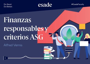 Finanzas responsables y criterios ASG