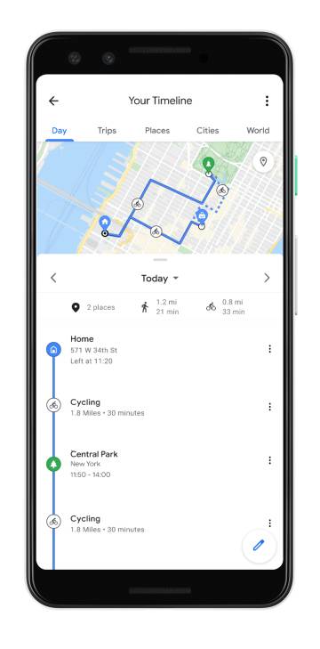 Nuevas funciones para viajes de Google