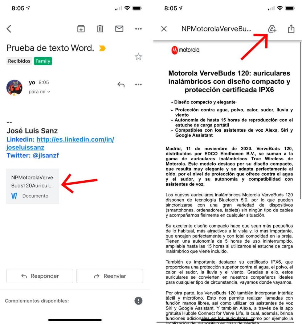 Cómo abrir documentos de Microsoft 365 en Google.