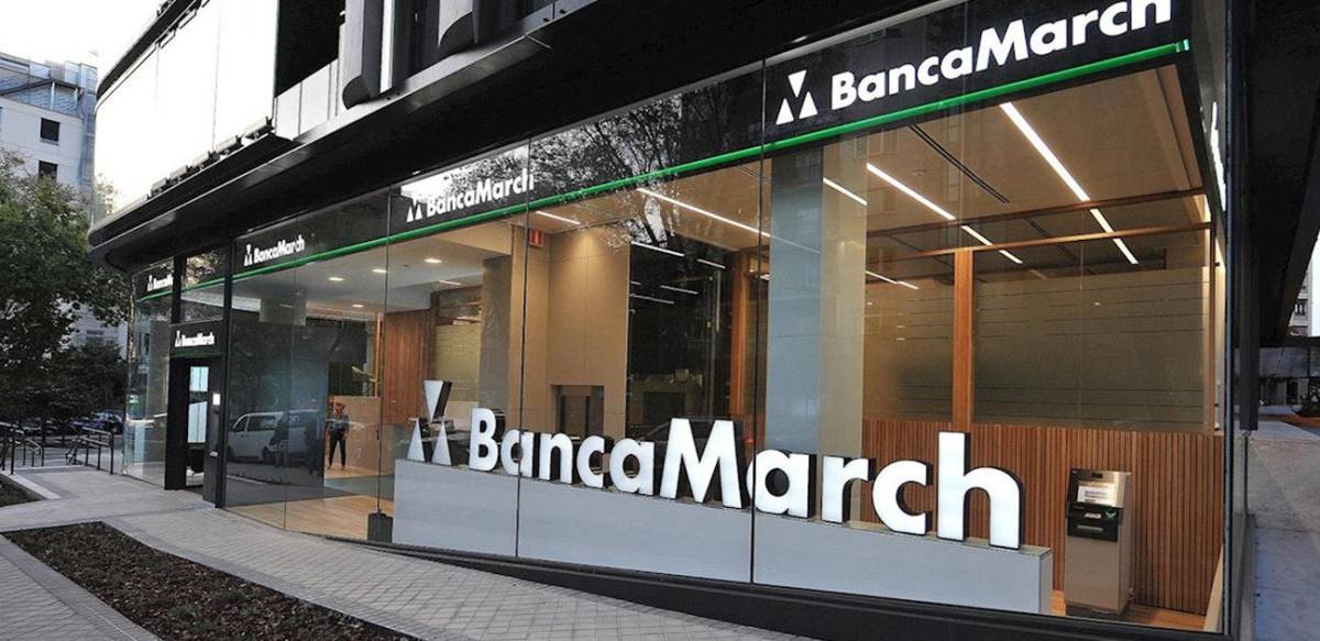 Oficina central de Banca March en Madrid