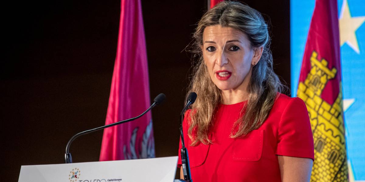 La ministra de Trabajo y Economía Social, Yolanda Díaz.