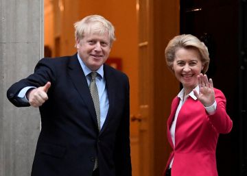 Von der Leyen y Johnson instan a retomar las negociaciones del Brexit Von der Leyen y Johnson instan a retomar las negociaciones del Brexit