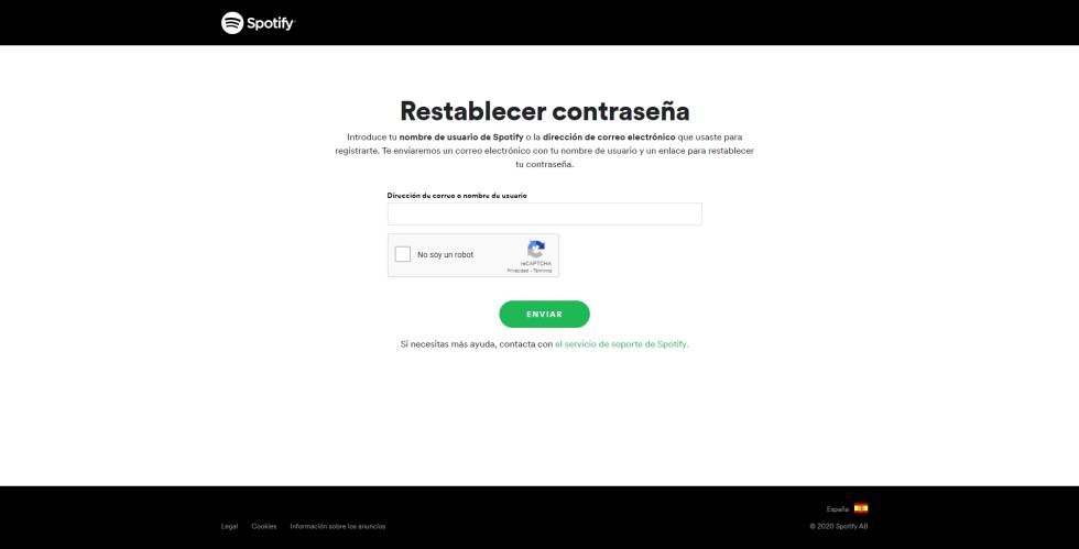 Spotify alerta de fallo de seguridad grave y resetea las contraseñas de miles de usuarios