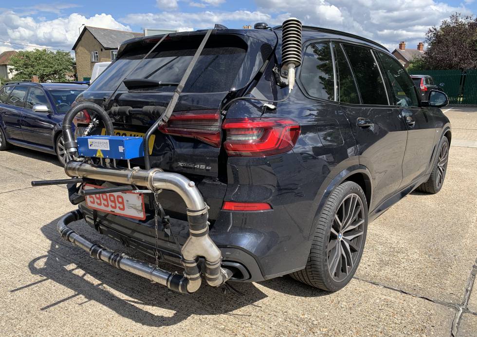 BMW X5 test emisiones PHEV