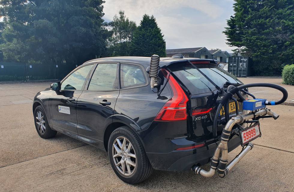 Volvo XC60 test emisiones PHEV