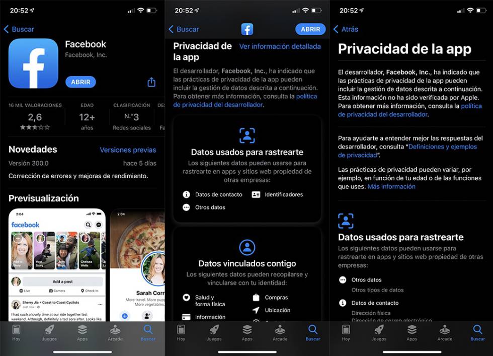 ¿Qué datos recopilan las apps de tu iPhone sobre ti? Míralo antes de instalarlas