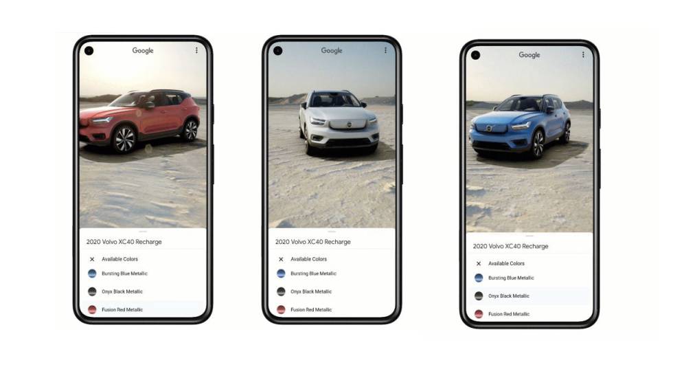 Es posible ver coches de realidad aumentada en el buscador de Google