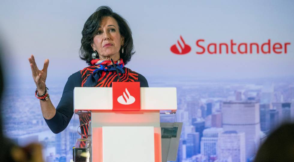 La presidenta del Banco Santander, Ana Botín. EFERodrigo JiménezArchivo