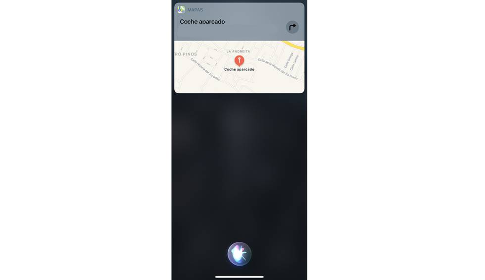 Cómo recordar dónde has aparcado el coche gracias a Siri en tu iPhone