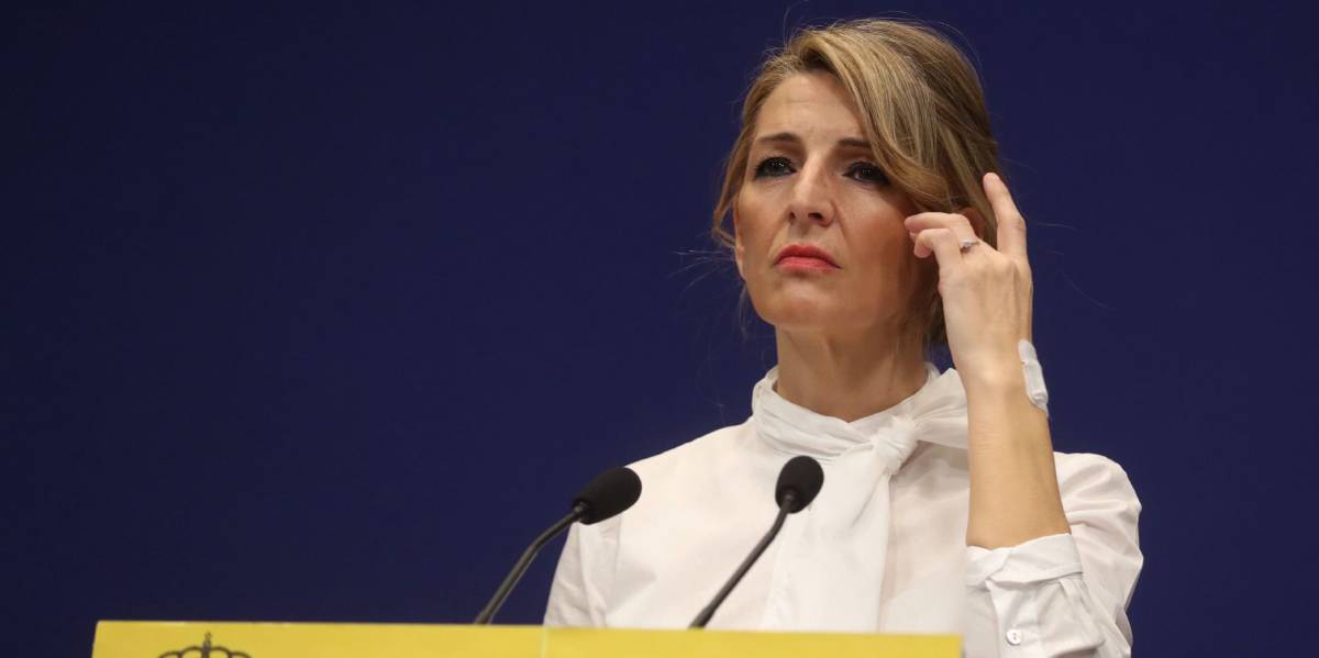 La ministra de Trabajo y Economía Social, Yolanda Díaz.
