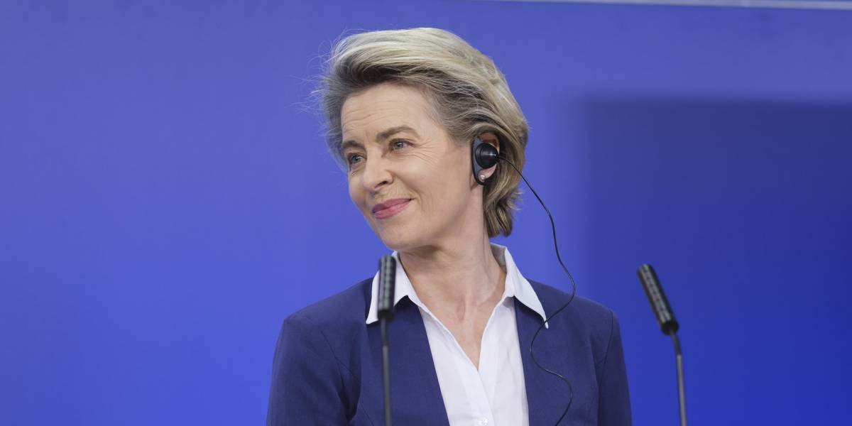 La presidenta de la Comisión Europea, Ursula von der Leyen.