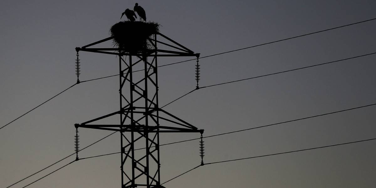 Torre de un tendido eléctrico.