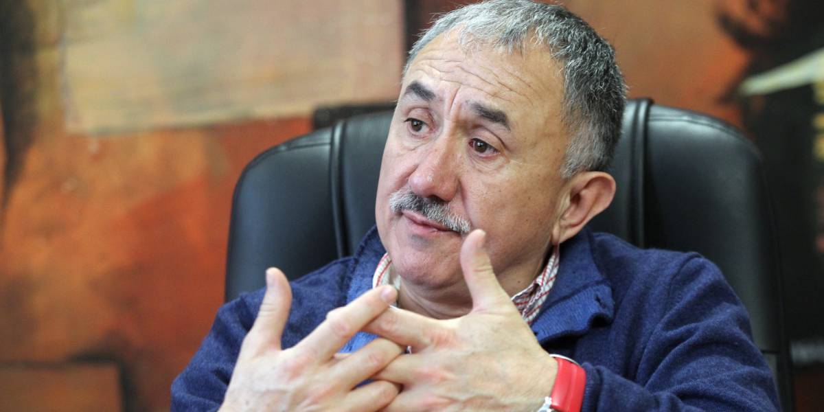 Pepe Álvarez, secretario general de UGT.