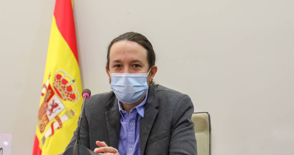 El vicepresidente del Gobierno y ministro de Derechos Sociales y Agenda 2030, Pablo Iglesias